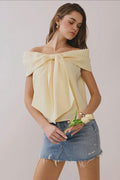 MARIANA BOW BLOUSE